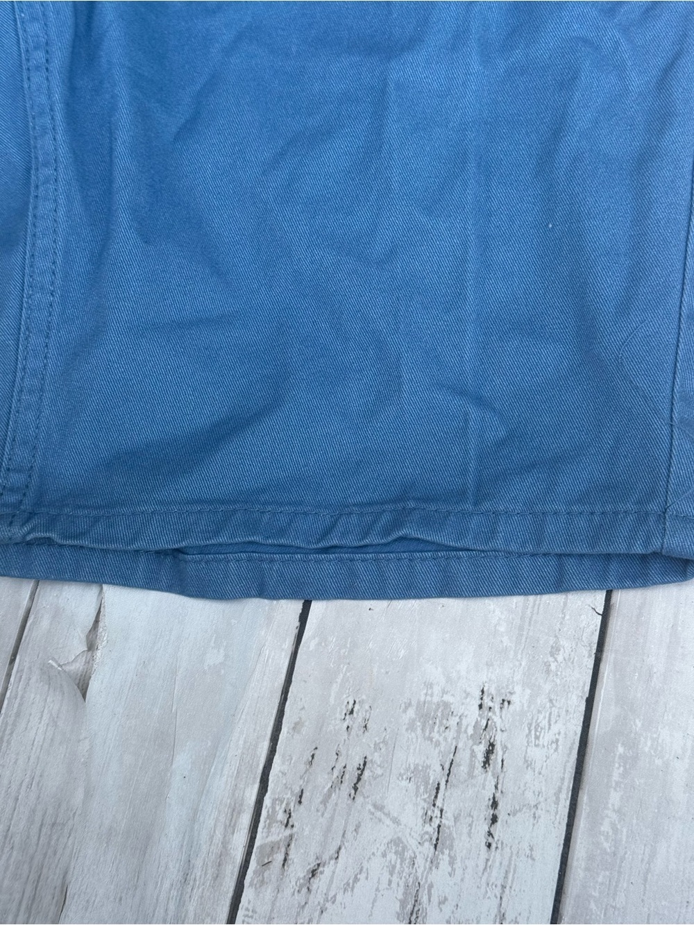 Quiksilver Men's Slate Blue Flat Front Chino Shorts - Picture 4 of 8